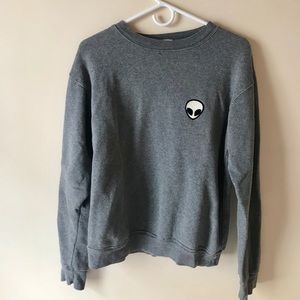 Alien crewneck sweater